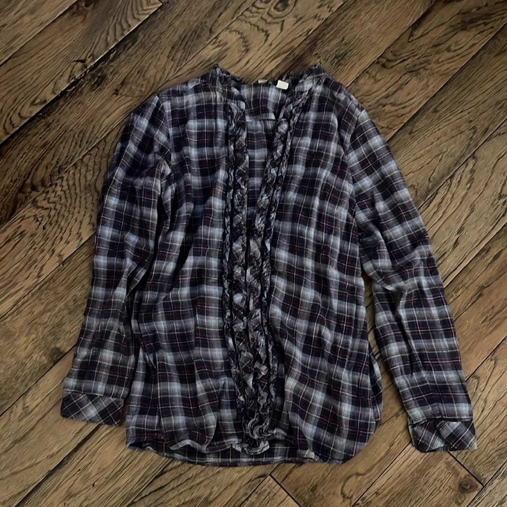 Plaid long sleeve